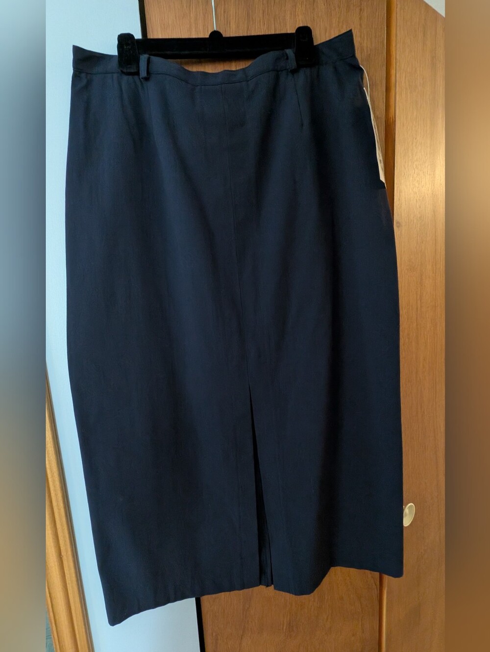 Navy Blue Skirt - 36" Length
